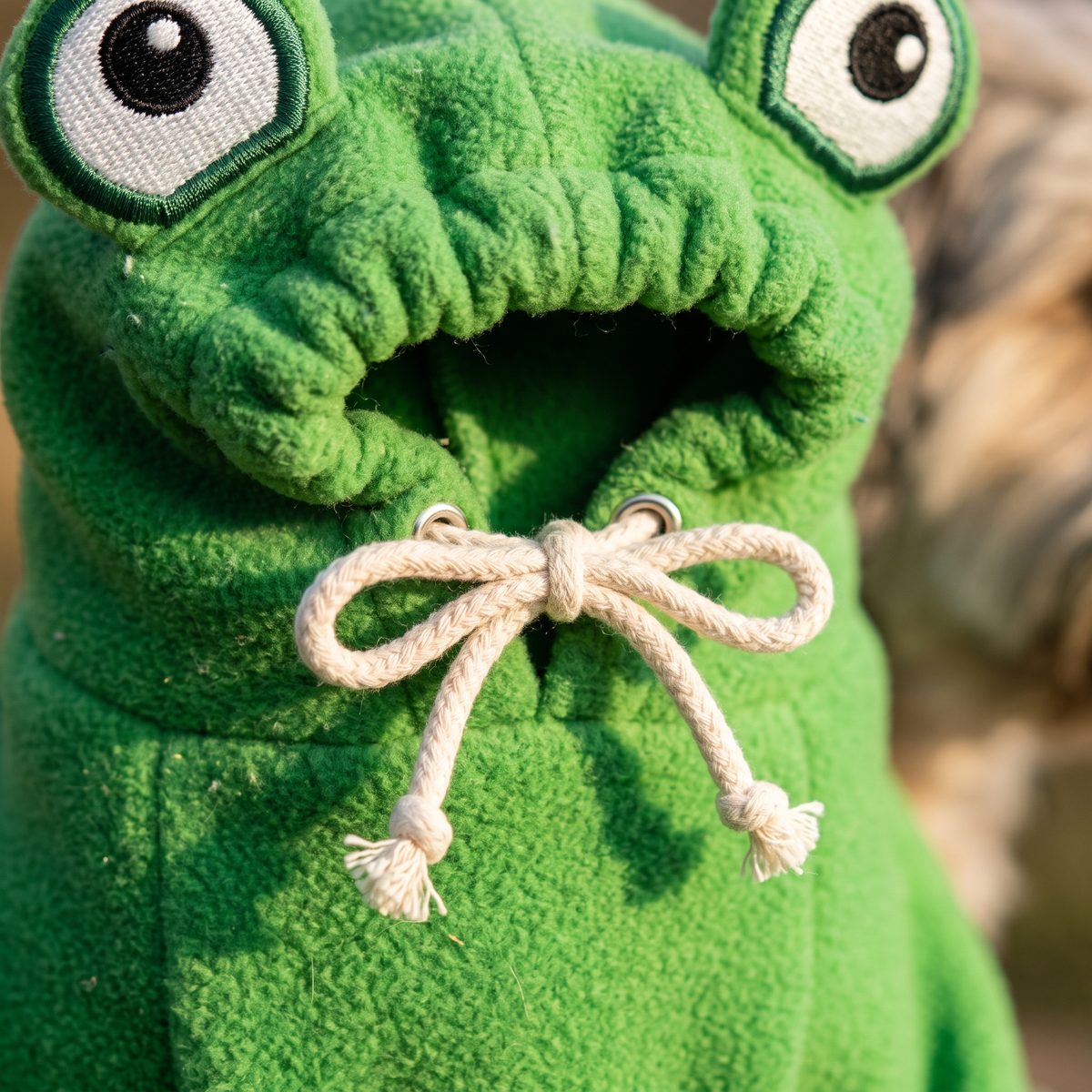 Frog Hoodie for Dogs